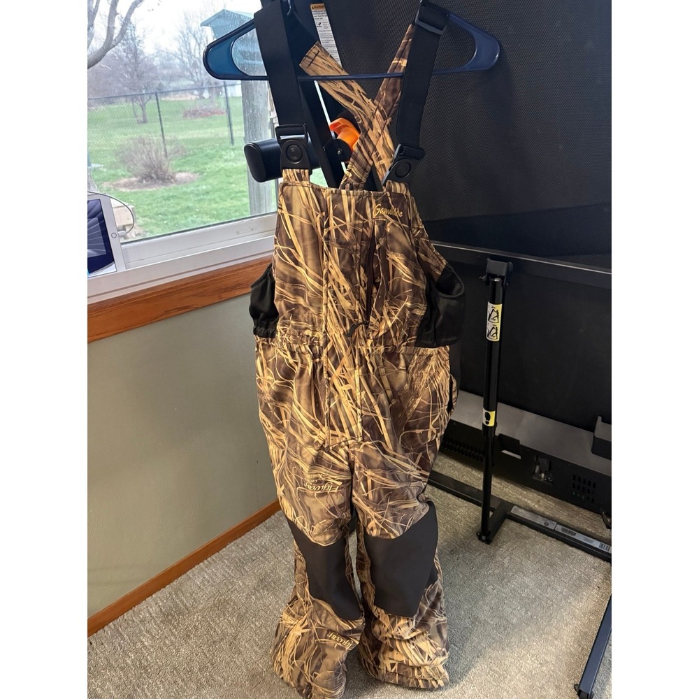Gamehide waterfowl hunting bibs kids youth large - Picture 3 of 4
